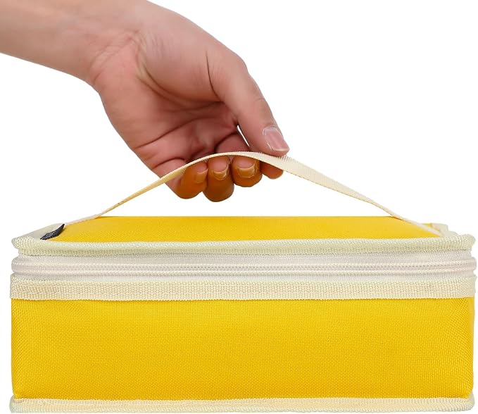 FlowFly Small Insulated Lunch box Portable Soft Bag Mini Cooler Thermal Meal - Image 6