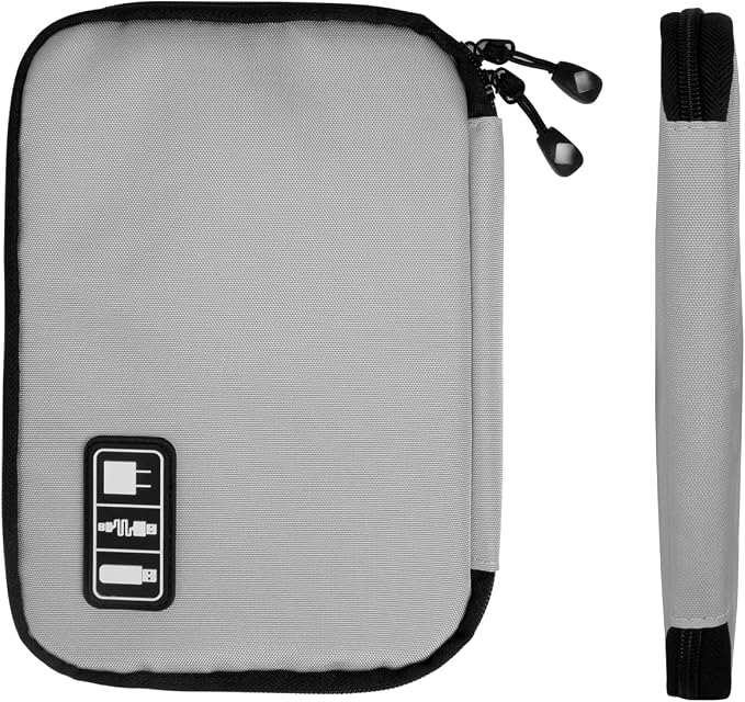 Electronics Organizer Travel Case, Electronic Accessories Storage Bag, Portable - Image 6