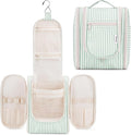 Narwey Small Striped Hanging Travel Toiletry Bag by Narwey
