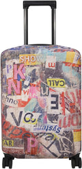 Explore Land Travel Luggage Cover Suitcase Protector Fits 18-22 Inch Case by ExploreLand