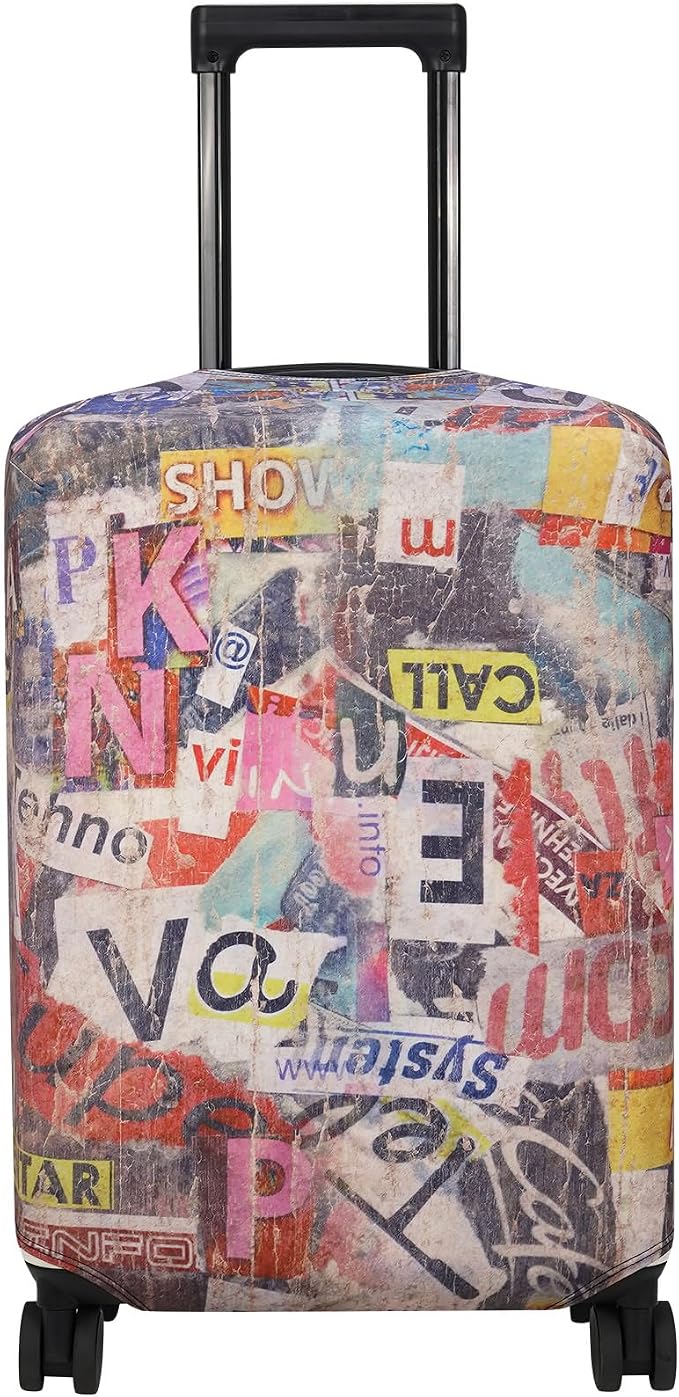 Explore Land Travel Luggage Cover Suitcase Protector Fits 31-32 Inch Case by ExploreLand