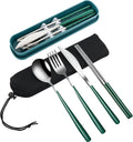 VANRA 4-Piece Portable Travel Utensils Set by VANRA