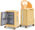TABU 20" Ride-on Luggage with Seat，Front Opening Carry-On Hardshell Ride On by TABU