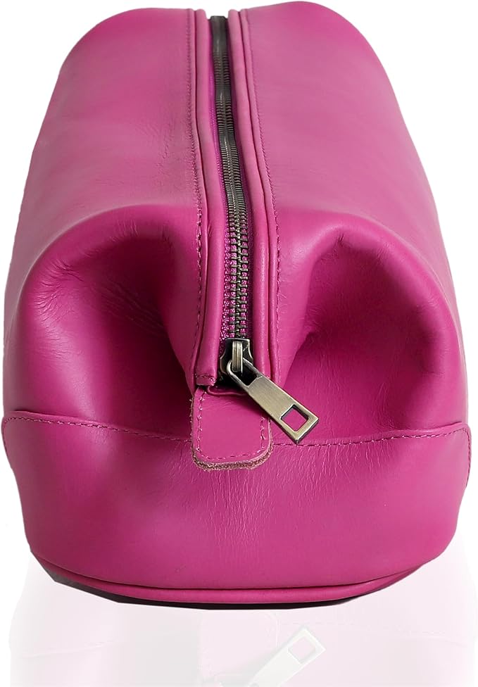 HLC Leather Toiletry Bag for Men - Image 7