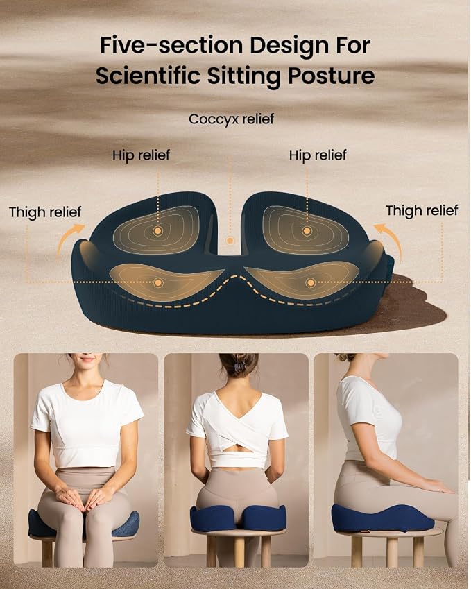 ProtoArc Seat Cushion, Office Chair Cushion - Image 3