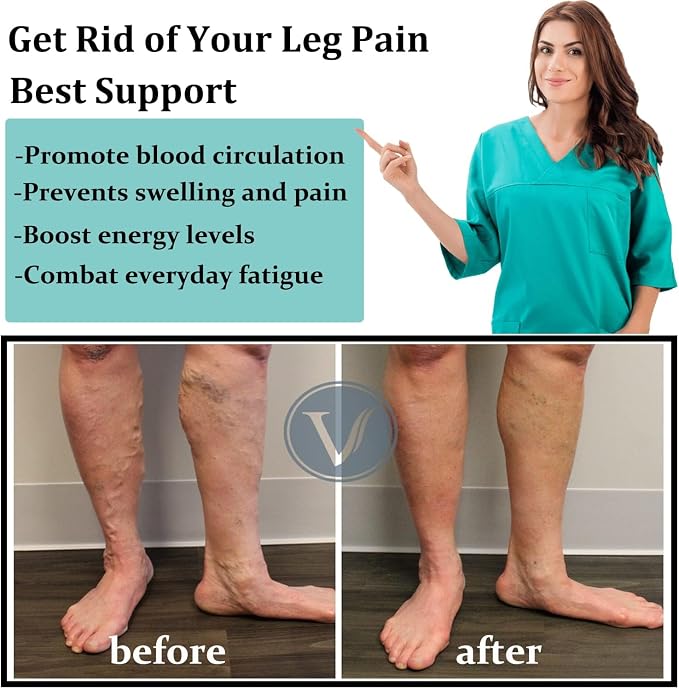 ACTINPUT 8 Pairs Compression Socks - Image 2