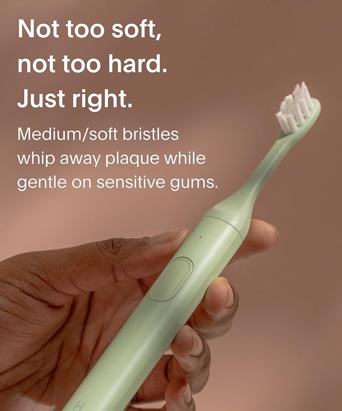 SURI Recyclable Plant-Based, Electric Toothbrush Heads - Image 2