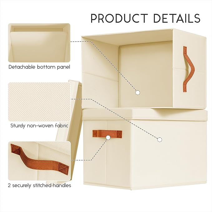 Storage Bins with Lids - Image 4
