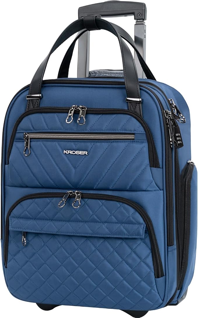 KROSER Carry On Underseat Multi-functional, 16-inch Underseater Lightweight by KROSER