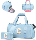 Gifts for 3 4 5 6 7 8 9 Year Old Girls-Girl Gym Bag by Vogewood