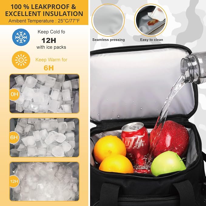 Tactical Backpack Cooler, Lunch Backpack - Image 3