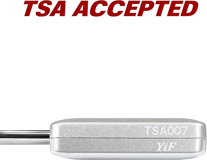 BV TSA Accepted Luggage Travel Lock, Set-Your-Own Combination Lock - Image 6
