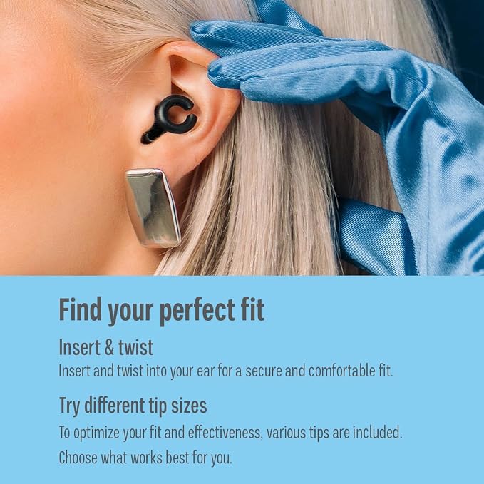 Hush Hoops Ear Plugs, Reusable Soft Silicone Plugs - Image 4