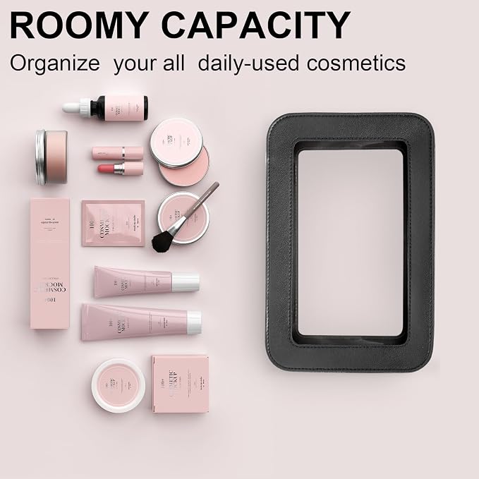 LETGO Clear Makeup Bags, TSA Approved Toiletry Bag - Image 4