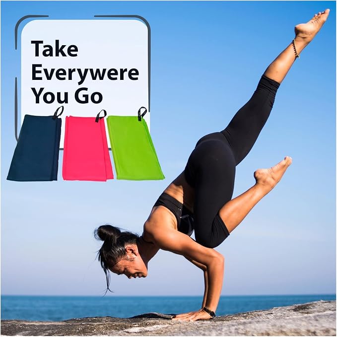 Outdoors Microfiber Towel Fast Drying Soft Feel Fast Action Drying - Image 7