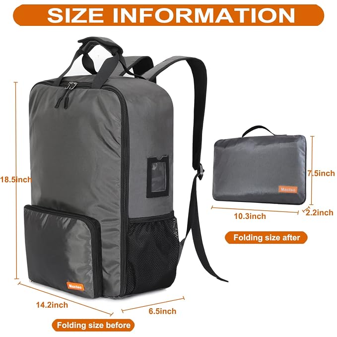 Mactso Stroller Travel Bag Compatible - Image 5