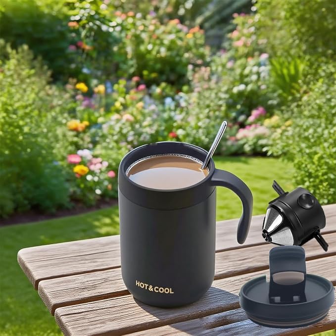 Portable 16oz Pour Over Coffee Maker - Image 3