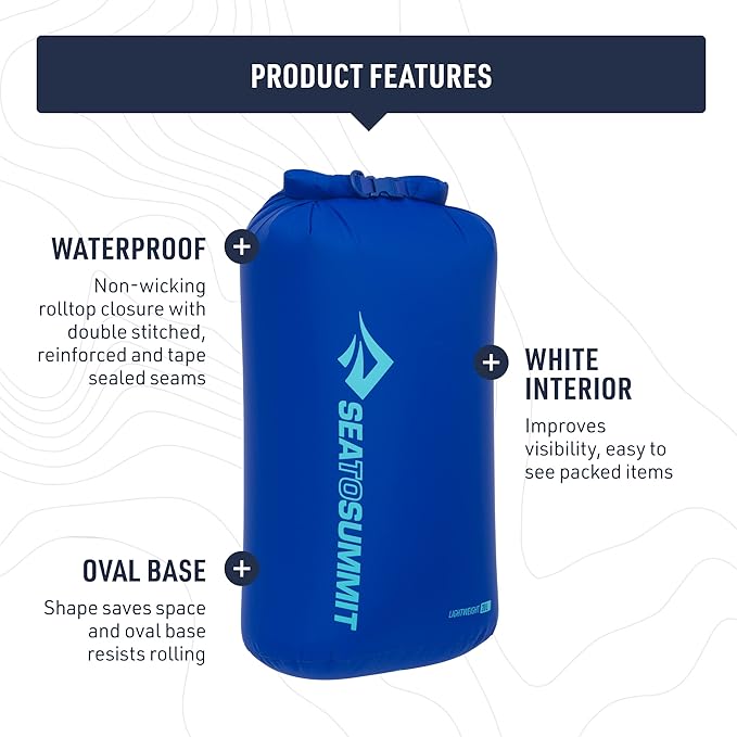 Sea to Summit Lightweight Dry Bag 3-Piece Set - Image 3