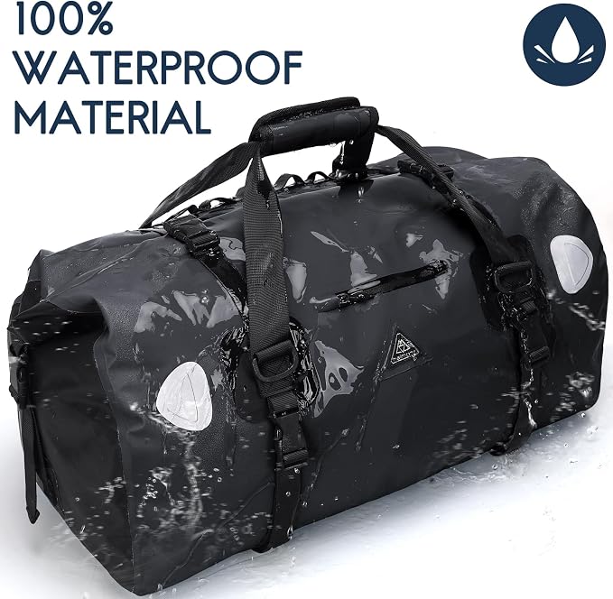 Haimont Waterproof Duffel Bag Roll-top Dry Duffel Bag - Image 2