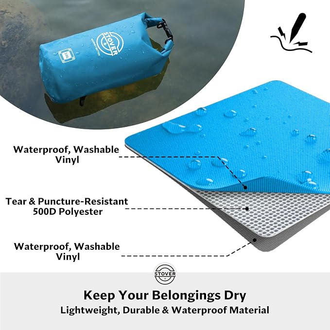 STOVER 5/10/25/30/40/55L Waterproof Backpack- Floating Dry Bag - Image 2