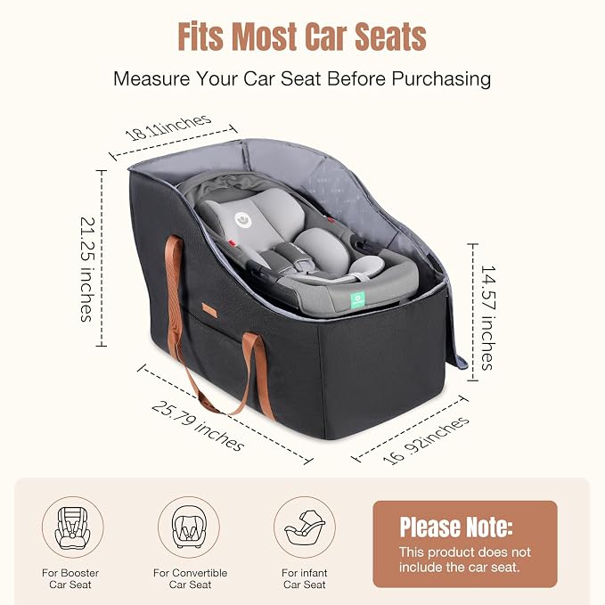 Infant Car Seat Travel Bag - Image 2