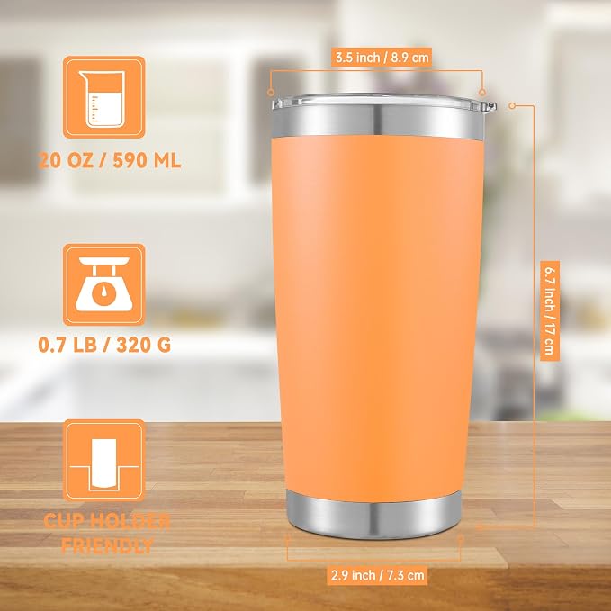 20 oz Tumbler Stainless Steel Tumblers - Image 5