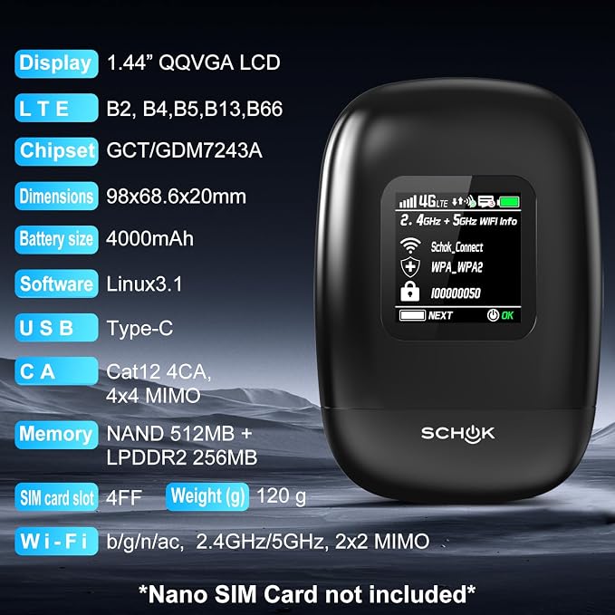 SCHOK 4G LTE Mobile Hotspot - Image 9