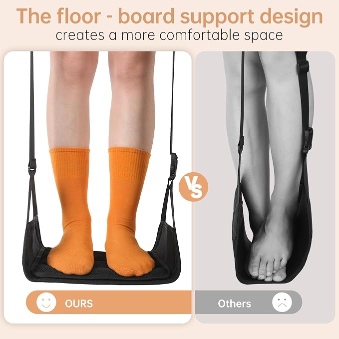 KENTIX Airplane Foot Rest Hammock - Image 3