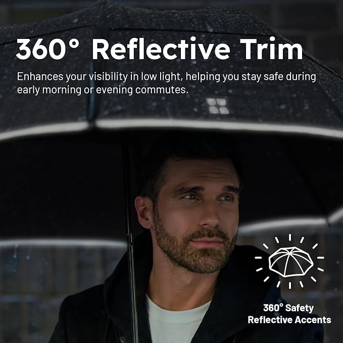 Weatherman - Folds of Honor - Premium Collapsible Travel Umbrella - Windproof - Image 7