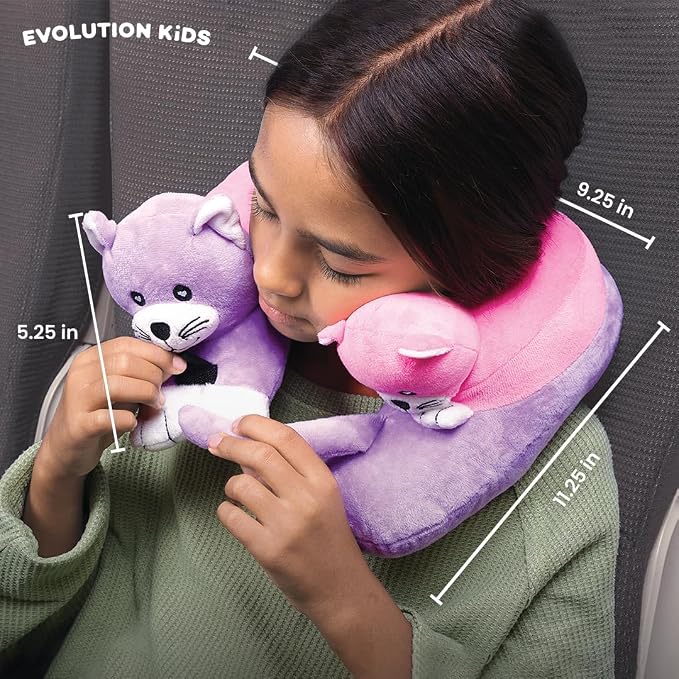 Cabeau Airplane Travel Pillow for Kids – Evolution Kids – Neck Support for - Image 5