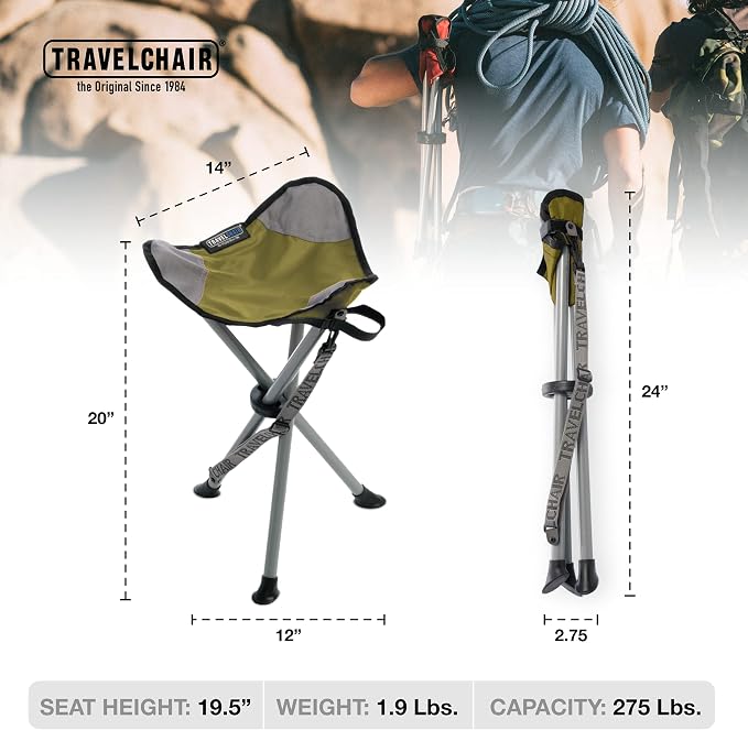 Travel Chair Slacker Tripod Chair - Image 3