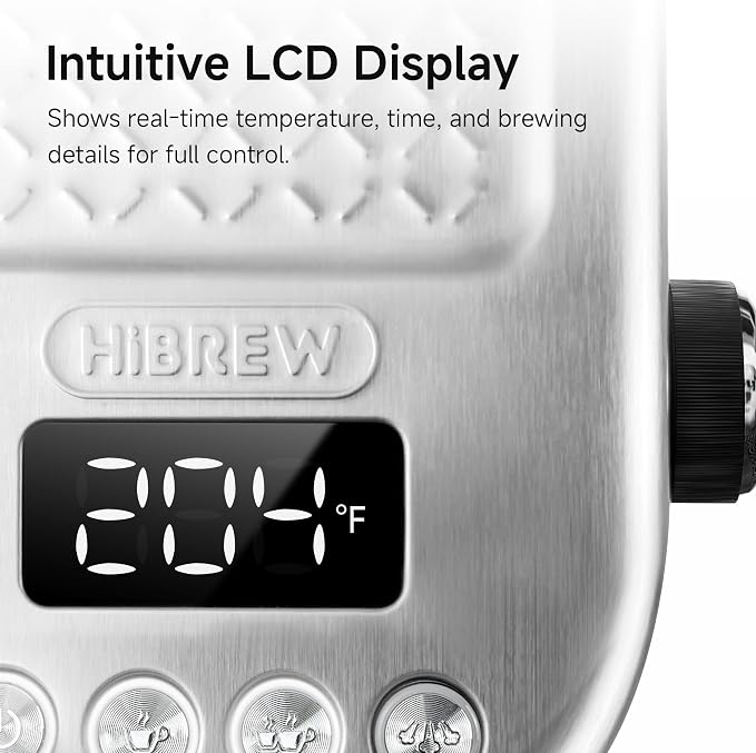 HIBREW H10B - 51mm Espresso Machine - Temperature & Cup Volume Adjustable at - Image 5
