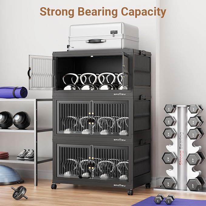 BROVIEW 500Qt Stackable Storage Bins - Image 7