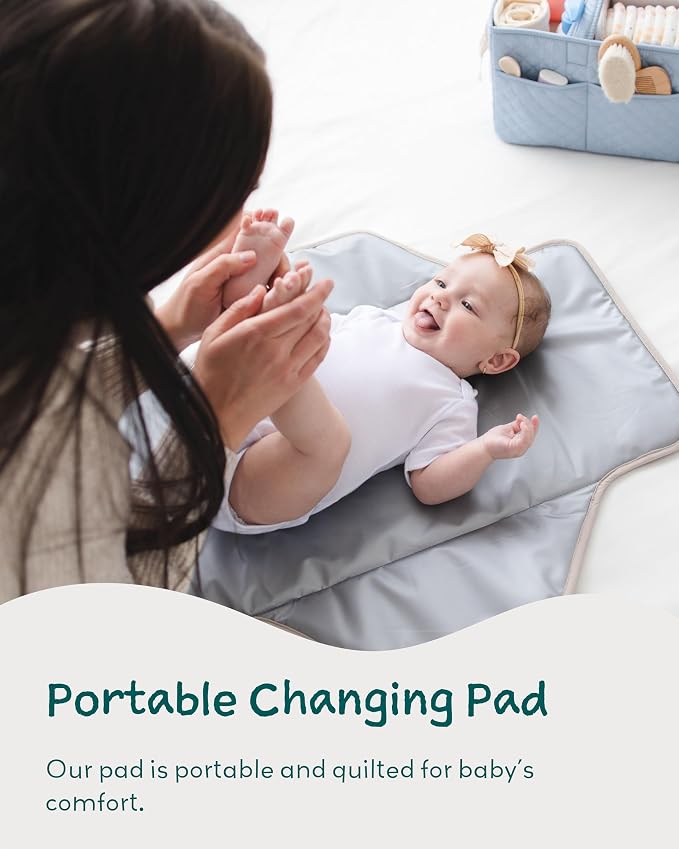 Lily Miles Baby Changing Pad Portable, Diaper Changing Mat - Image 6