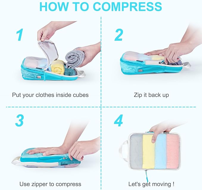 Lightweight Compression Packing Cubes - Image 2