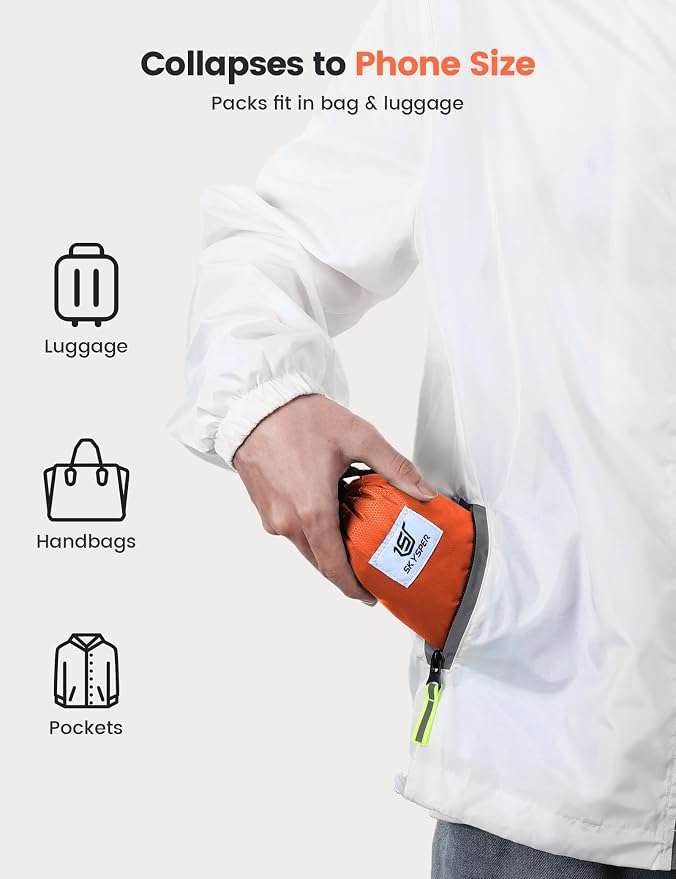 SKYSPER 16L Hiking Backpack Lightweight Small - Image 3