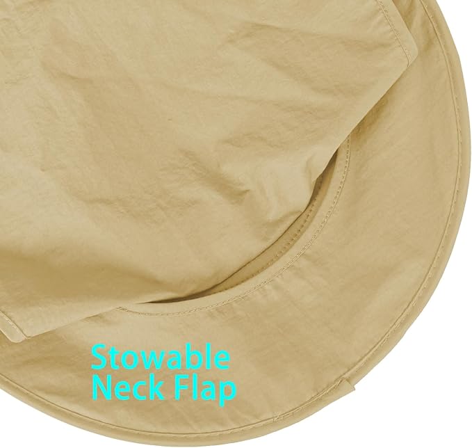 Sun Hats for Men Women Fishing Hat UPF 50+ Breathable Wide Brim Bucket Hats - Image 5