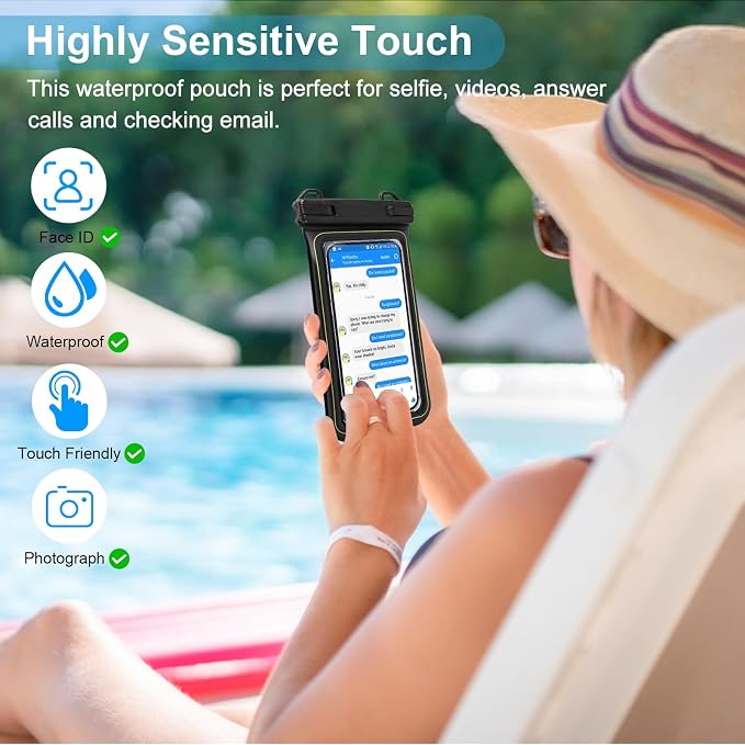 Waterproof Phone Pouch Floating, IP68 Waterproof Phone Case - Image 4