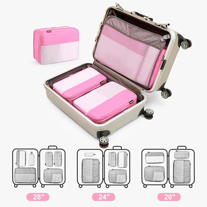 6 Set Compression Packing Cubes - Image 5
