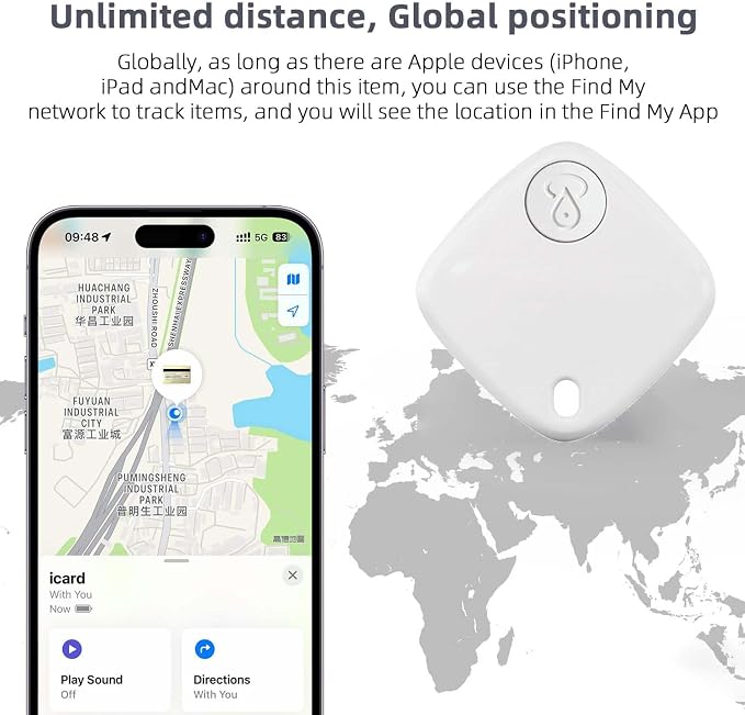 Bluetooth Tracker Keys Finder and Item Locator; Up to 200 ft Find Nearby - Image 4