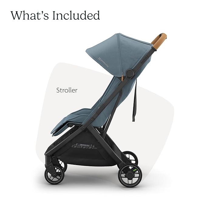 UPPAbaby Minu V3 Travel Stroller | Lightweight + Compact Design | One-Hand Fold - Image 2