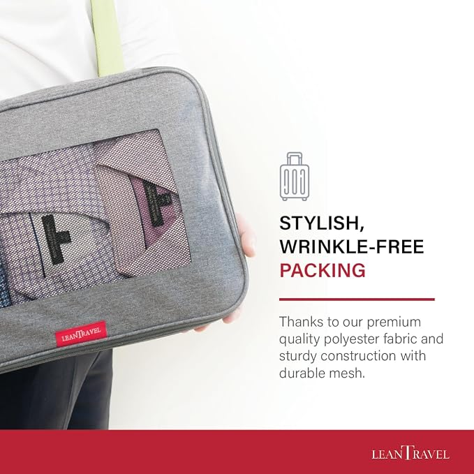 Compression Packing Cubes for Travel Organizers - Image 9