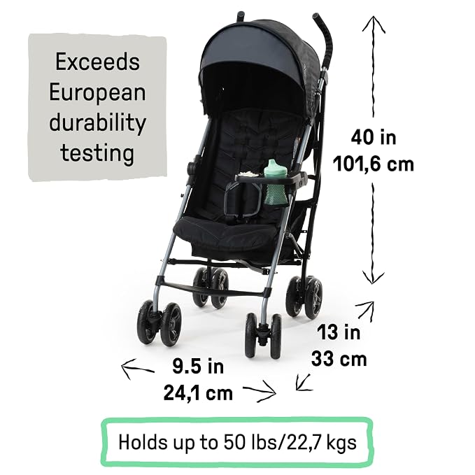 Summer Infant Ingenuity 3Dlite Convenience Stroller, Large Seat Area, 4 - Image 7