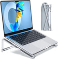 Laptop Stand for Desk, Aluminum Computer Stand for Laptop, Foldable Laptop Riser by MOKURU