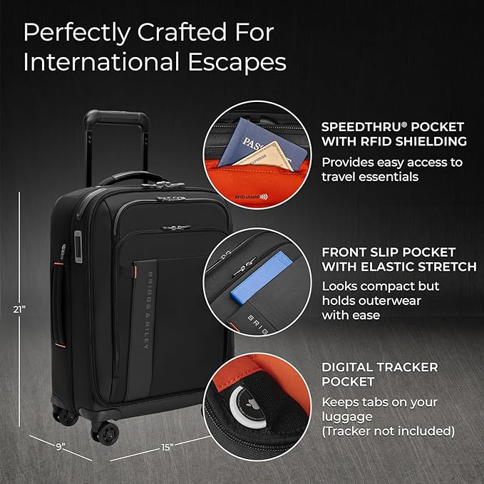 Briggs & Riley International 21" Carry On Expandable Spinner - Image 2