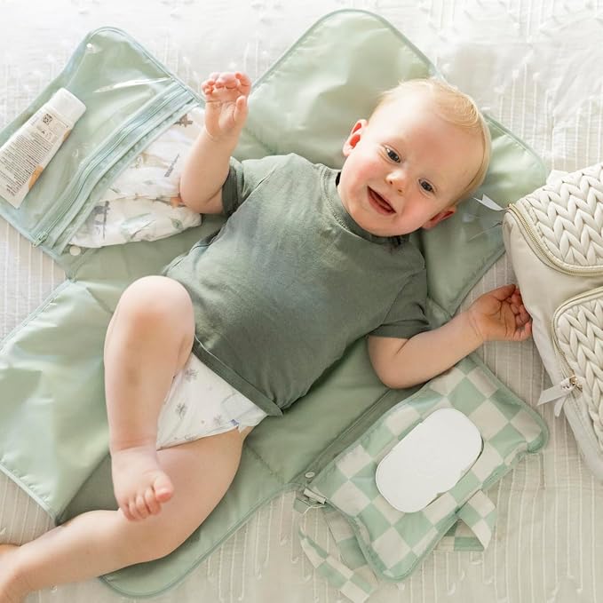 Tiny Twinkle Portable Diaper Changing Pad-Foldable Waterproof Changing - Image 3