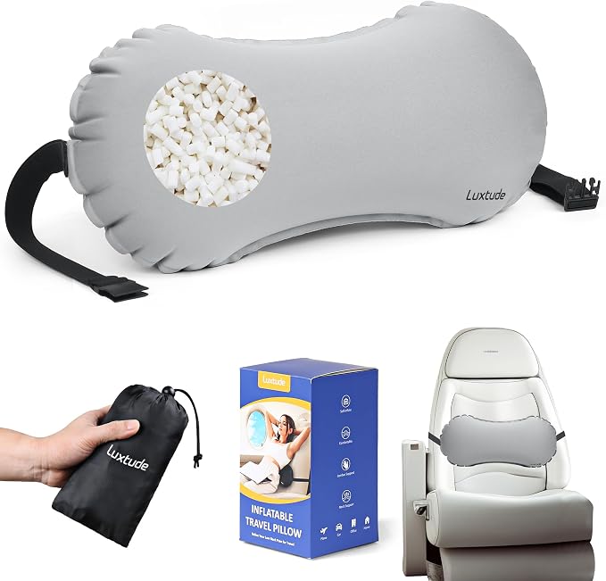 Luxtude Inflatable Lumbar Pillow by Luxtude