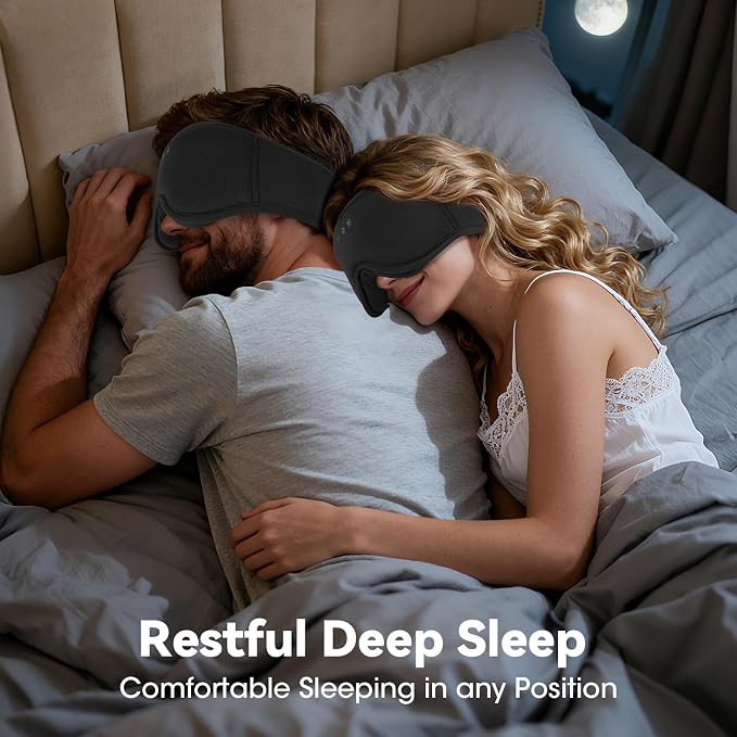 3D Bamboo Cotton Sleep Mask - Image 3