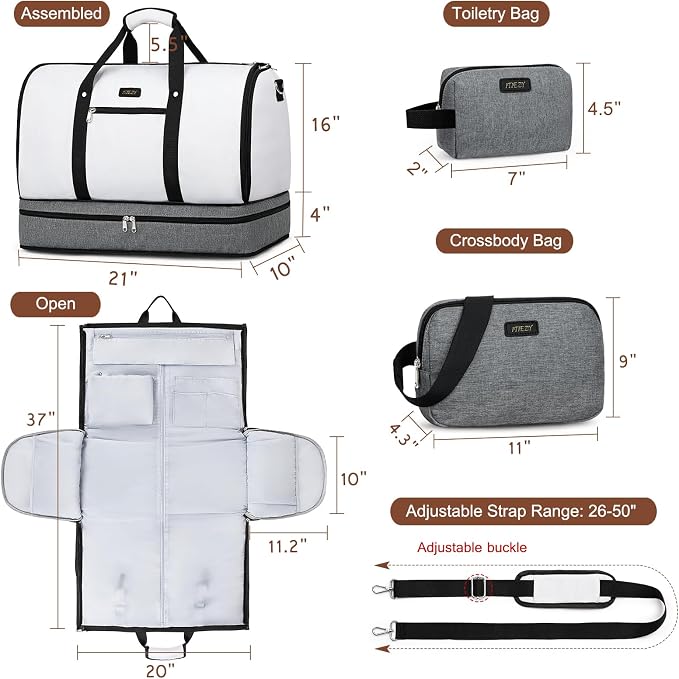 Garment Duffle Bag for Travel - Image 7