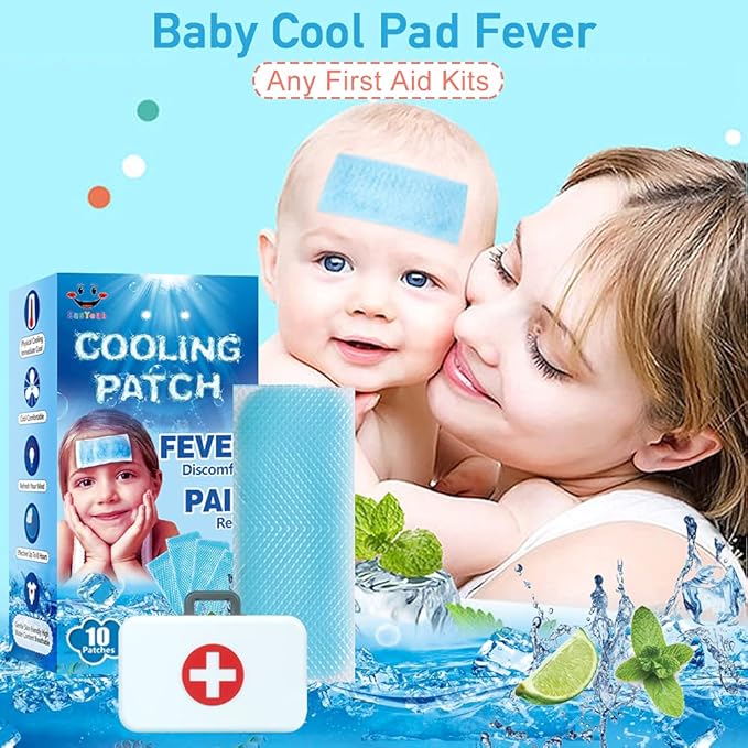 10 Sheets EasYeah Kids Cooling Patches - Image 3
